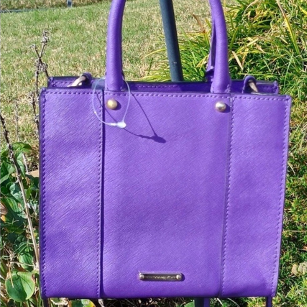 Rebecca Minkoff MAB Mini Crossbody Tote purple
